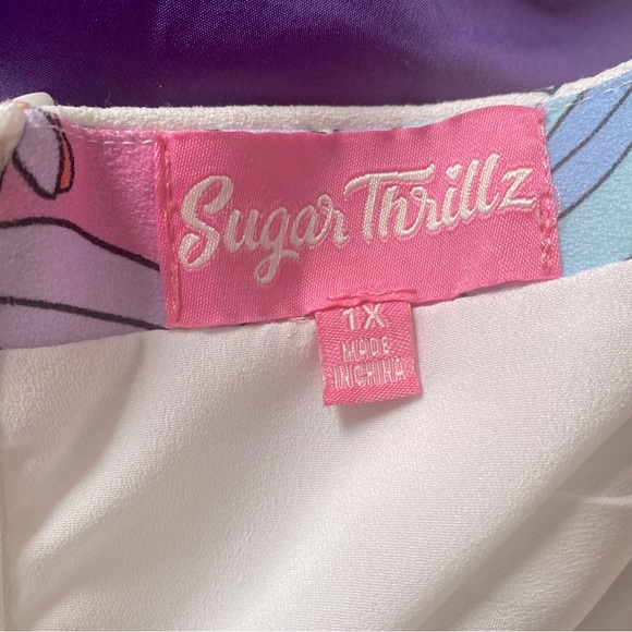 Sugar Thrillz Mini Dress - SIZE 1X - Picture 4 of 4